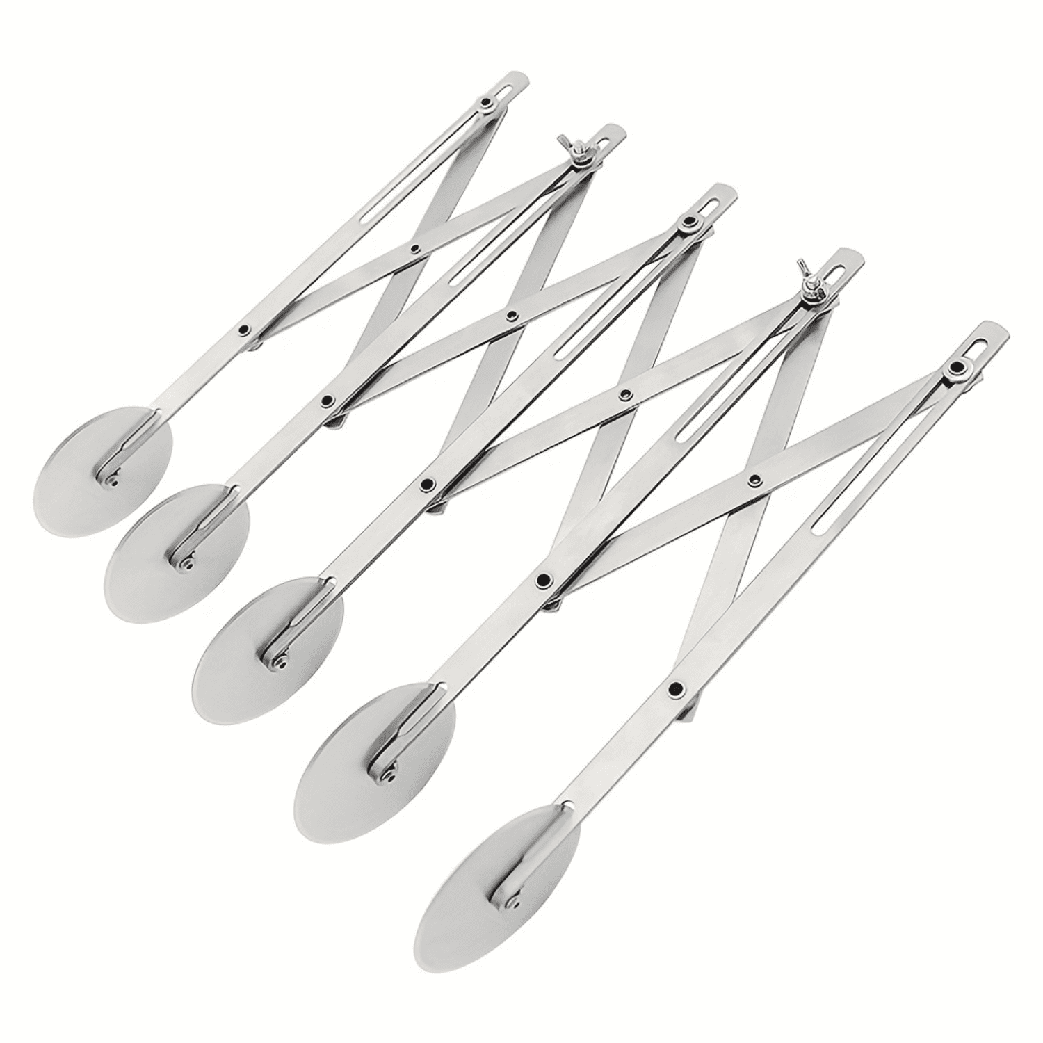 MTOMDY 5 Wheel Dough Cutter, Spaghetti And Noodle Slicer, Pastry Cutter Set, Multiple Pasta Roller Cutter Tools, Baking Roller Adjustable Pizza Knife Slicer, Splitter With Handle Price In Saudi Arabia | Amazon