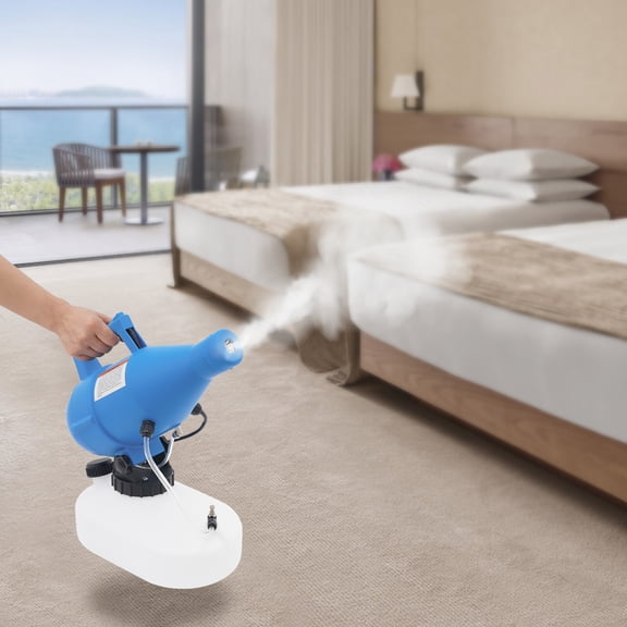 YUQXICC Blue Electric Portable Fogger Sprayer Machine Freestanding&Handheld Cold Fogging Machine for Plant Protection, Cleaning