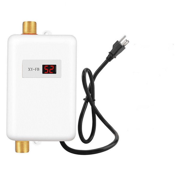 YURSIN 3000W 110V Instantaneous Tankless Electric Water Heater Hot