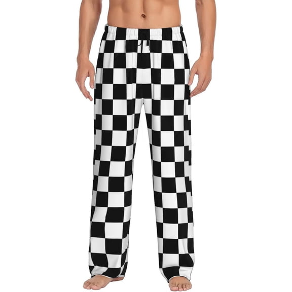 YURUIHV Men's Soft and Breathable Home Pants, Sleeping Pants L