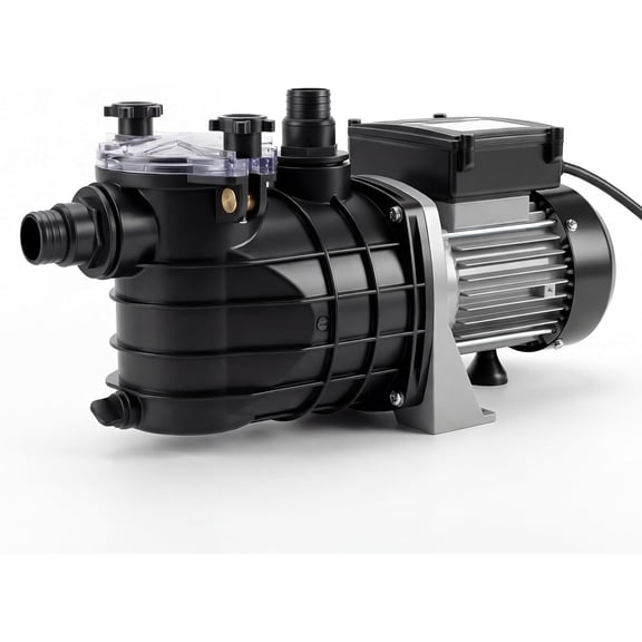 YUSAZENS 3/4 HP 2641 GPH Self Priming Pool Circulation Pump, 115V Quiet High Flow Water Pump with 7FT Cord, Universal Water Circulator for Inground Above Ground Pool Pond Hot Tub Spa