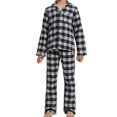 thumbnail image 1 of YUSHOW Boys & Girls Long Sleeve Ultrasoft Holiday Flannel Pajama Set, 2 Piece, Size 7-13Y, 1 of 7