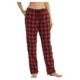 YUSHOW Womens Flannel Pajama Pants for Women Soft Plaid Pj Bottoms