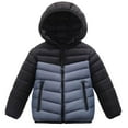 thumbnail image 1 of YUSIM Boys Winter Coats with Hood- Zip Up Warm Midweight Casual Quilted Jackets Gray Size 10, 1 of 4