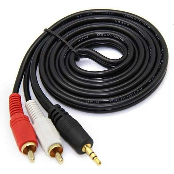 YUSTDA 3.5mm 2 RCA Audio AUX-in Cable Cord Lead for RCA RTS7010B 37" Sound bar Speaker