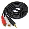thumbnail image 1 of YUSTDA 3.5mm to 2 RCA Audio Cable for JBL SB200 SB300 SB350 SB400 Sound Bar Speaker, 1 of 1