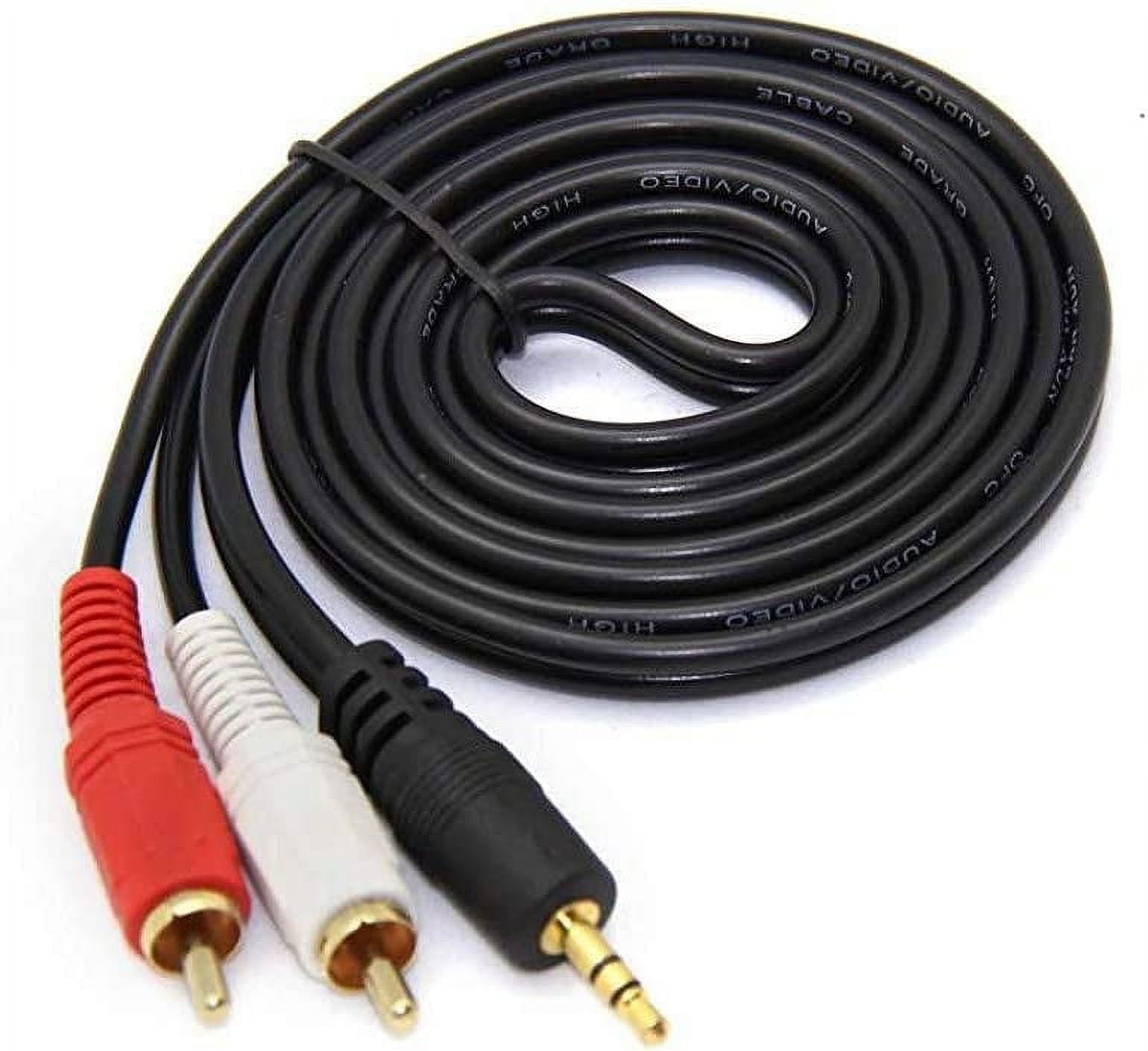 YUSTDA 3.5mm to 2 RCA Audio Cable for Vizio S3820 C6 C0 S3821 C6 D6 ...