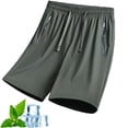 thumbnail image 1 of YUSUIYI Iced Active Shorts for Senior Women Over 50,Quick Drying Breathable Stretch,Ice Silk Cooling Shorts, 1 of 6