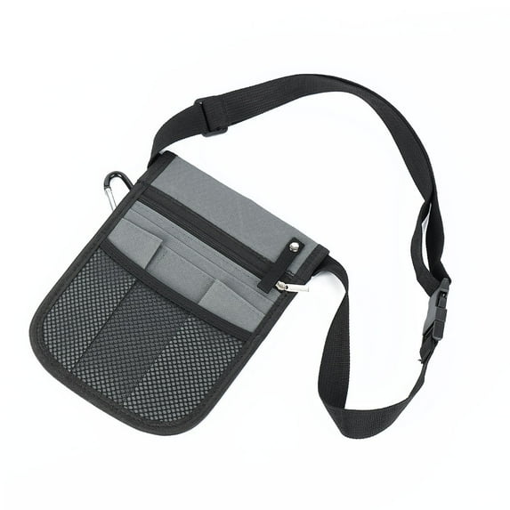 YUTIPGER Medical Organizer Belt for Nurses Multi-Compartment Nurse Fanny Pack Organizer Utility Medical Gear Hip Bag Waist Pack