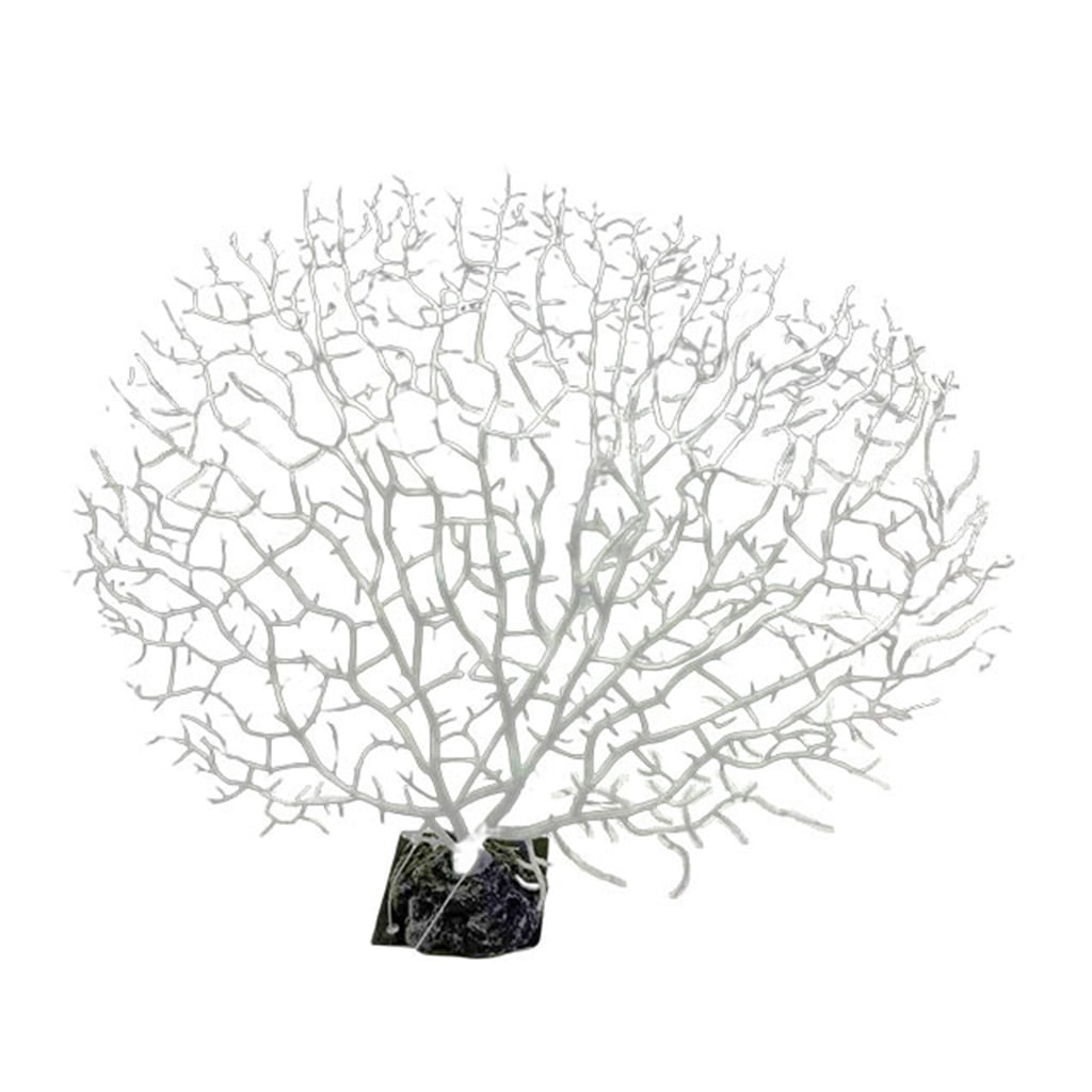 YUTIPGER Sea Fan Coral Decorations Faux Coral Reef Décor Artificial