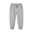 thumbnail image 1 of YUTK Child's Summer Solid Color Comfort Boys and Girls Baby Botton Long Pants Denim Cute Full Length Pants Gray, 1 of 2