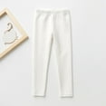 thumbnail image 1 of YUTK Toddler Kids Comfortable Leggings for Girls Leggings Great for Softness and Breathability Pants White, 1 of 6