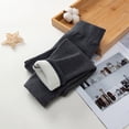 thumbnail image 1 of YUTK Toddler Kids Comfortable Leggings for Girls Leggings Plush Thickening Warm Softness Pants Dark Gray, 1 of 5