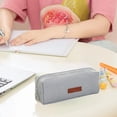 thumbnail image 1 of YUTK Wholesale Environmental Friendly Linen Pencil Case Pures Color Fashion Student Stationery Bag Pencil Bag Linen Stationery Bag,Gray,Free Size, 1 of 6