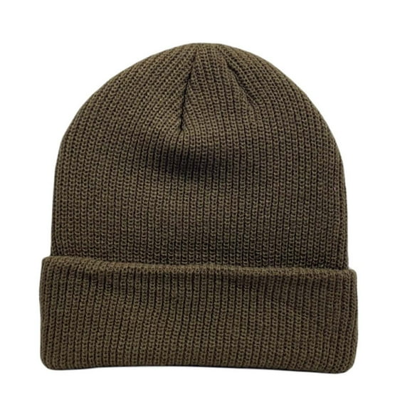 YUTK Women's Fashion Solid Color Curling Fall and Winter Knitting Pile Cap Baotou Hat Sale Coffee
