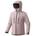 thumbnail image 1 of YUTK Women's Waterproof Lightweight Rain Jacket, Packable Hooded Windbreaker for Outdoor Activities Pink Xs-3Xl, 1 of 8