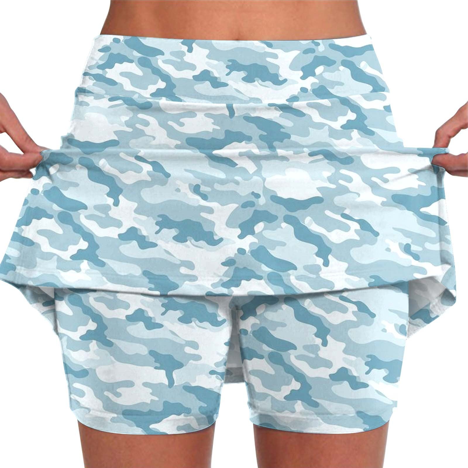 YUUAND Tennis Skirt Golf Skirts for Women Polyester Spandex Women's