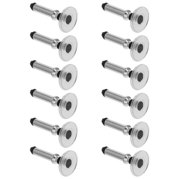 YUUZONE 12pc Stylus Pen Replacement Disc Nib Universal Capacitive for Touch Pen Tip Pencil Replace Plug Phone Tablet Stylus for