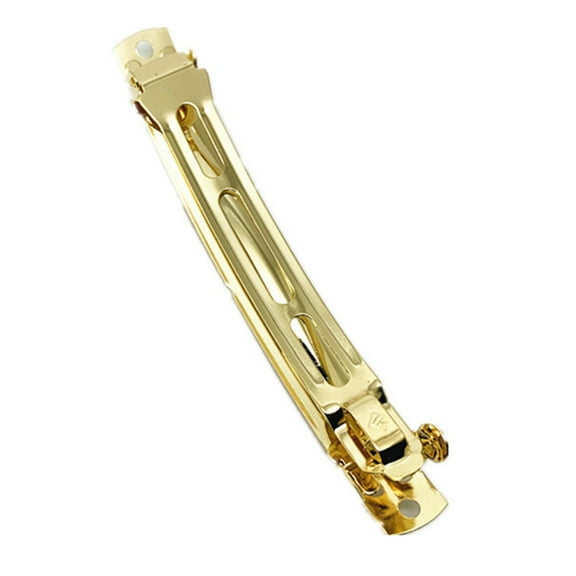 YUUZONE 6/7/8/10cm Spring Hair Clips DIY Metal Barrette Automatic Spring Hair Clips