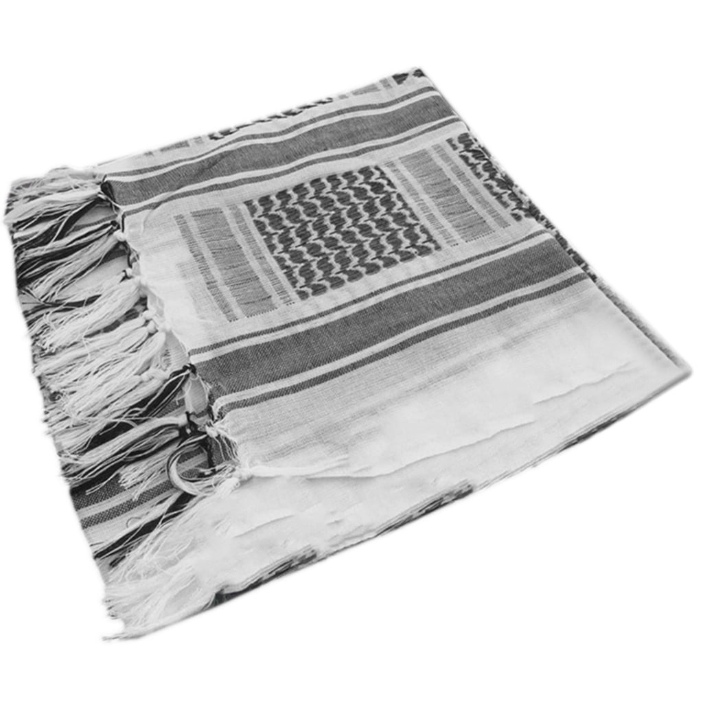 YUUZONE Arab Turban Arab Keffiyeh Scarf Military Shemagh Tactical Men