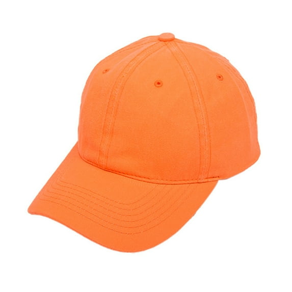 YUUZONE Baseball Cap Unisex Athletic Low Profile Plain Fluorescent Neon Solid Color Hat