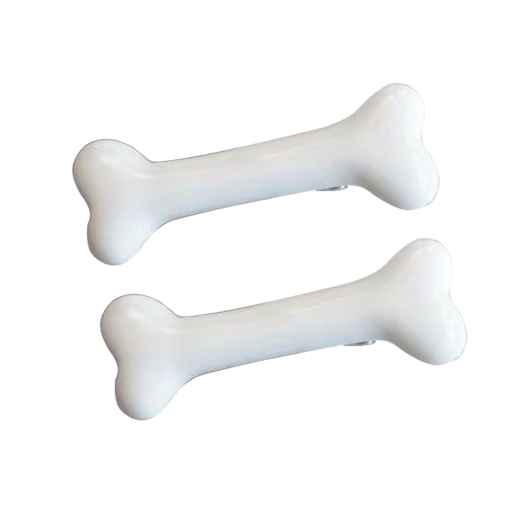 YUUZONE Dog Bone Hair Clip Plastic Bone Hairpin Hair Barrettes Y2K Hair