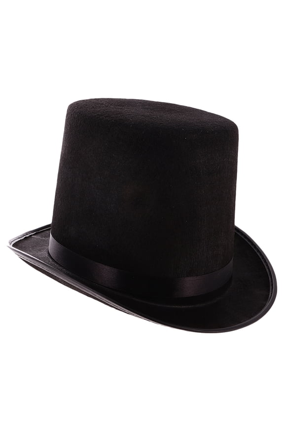 Magician Black Color Holiday Party Ha110ween Top Hat Fashion Unisex Personality Rave Party Show Adu1t Kids Top Hat