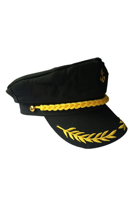 Sailor Hat Yacht Captain Hat Sailor Captain Costume Men Navy Marine Hat Funny