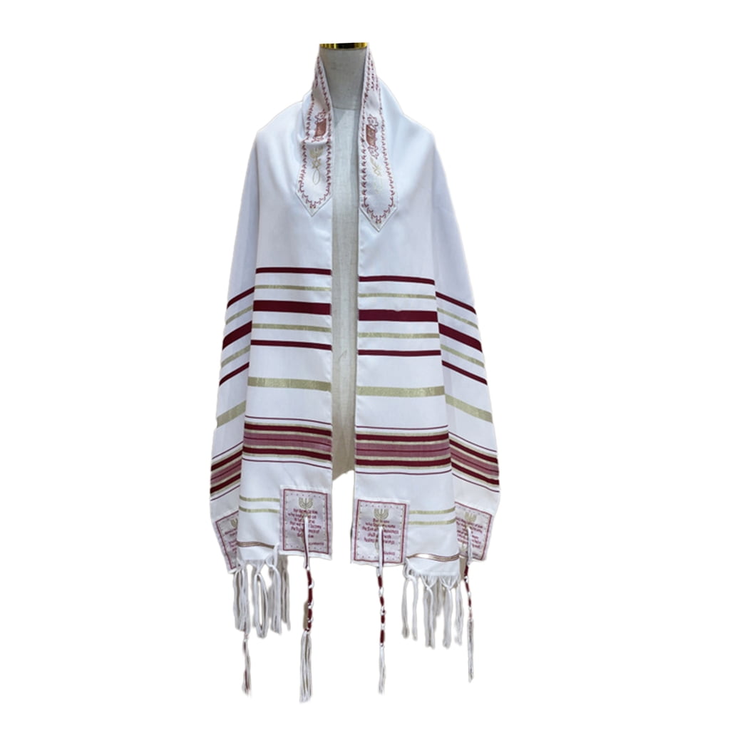 YUUZONE Tallit Prayer Shawl Israel Messianic Tallit Prayer Shawl Yeshua