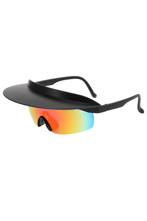 Visor Attaches To Sunglasses Sunglasses With Visor Attached Cycling Sunglasses Visor Shade Sunglasses Windproof Sunglass
