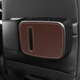 thumbnail image 1 of YUVA 2-in-1 Car Trash Can & Tissue Box, Plastic, Black, Hanging Design, for Front/Rear Rows, Organizes Garbage/Tissues/Umbrellas, 1 of 7