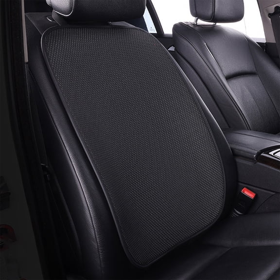 YUVA Car Back Cushion, Ventilated, All Season, Gauze Sponge, 3D Support, 24.4x18.9in, for Back Pressure Relief & Comfort