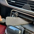 thumbnail image 1 of YUVA Car Dashboard Cleaning Brush, Soft Material, Flat Head, Wet/Dry Use, Black/Gray, Cleans Vents/Gaps, Washable & Durable, 1 of 6