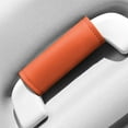 thumbnail image 1 of YUVA Car Door Handle Cover, Synthetic Leather, Anti-Slip & Wear-Resistant, Black/Red/Orange/Brown, Universal Fit, Easy Install, Enhances Grip, 1 of 6