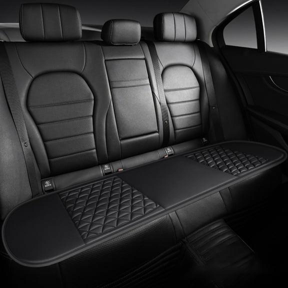 YUVA Car Rear Seat Cushion, Ventilated, All Season, Gauze Sponge Gel, 52x17.3in, 3D Support, for Rear Passenger Comfort