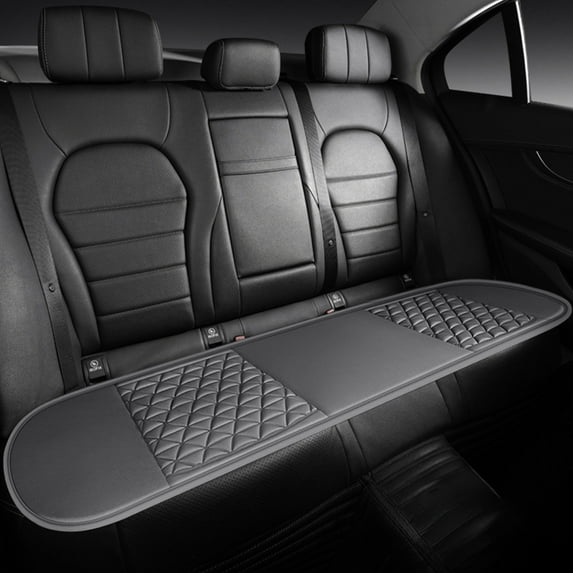YUVA Car Rear Seat Cushion, Ventilated, All Season, Gauze Sponge Gel, 52x17.3in, 3D Support, for Rear Passenger Comfort