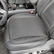 YUVA Car Ventilated Seat Cushion, Polyester, Breathable & Anti-Slip, Relieves Pressure, Washable, for Car/Office/Home, Black/Blue/Red/Brown, 17.7x17.7in
