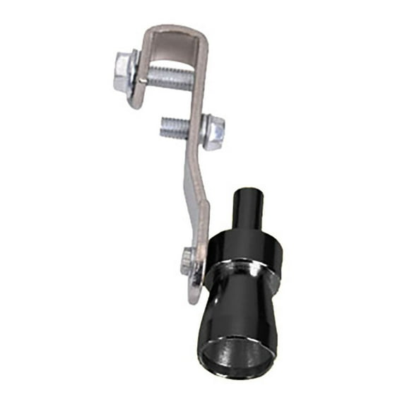 YUVA Exhaust Pipe Turbo Sound Whistle, Aluminum, Universal Fit, S/M/L/XL for 1.0-2.4+ Displacement, Easy Install, Realistic Turbo Sound