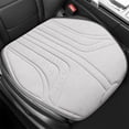 thumbnail image 1 of YUVA Half Pack Car Seat Cushion, Breathable Leather Velvet, All Season, Universal Fit, for Comfortable Driving & Durable Use, 1 of 6