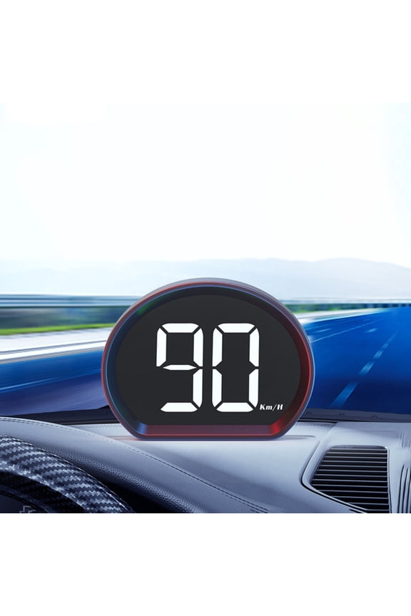 Smart GPS Car HUD Head-Up Display, HD Screen, USB Powered, Automatic Start/Stop, Fits All Models & Enhances Driving Safety