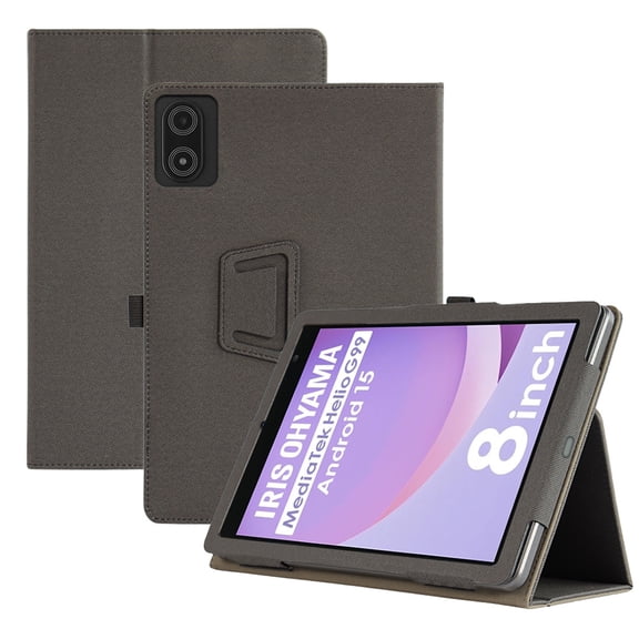 YUXELI For LUCA TM08E2W74-AZ1B 8 Protective Case with Handheld Band Premium PU Leather StandFunction Case