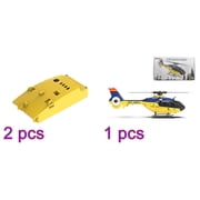 YUXIANG F06 EC-135 RC Helicopter 1/36 Scale 2.4G 6CH Direct-Drive Brushless 6-Axis Gyro 3D/6G RTF Aircraft Dual Mode Optical Flow Positioning for Adults