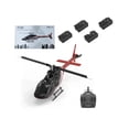 thumbnail interactive-video image 1 of YUXIANG F08 RC Helicopter Replacement Fuselage - Bell-206 Style Body For 1:27 Scale Model 1 of 1