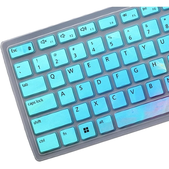YUYAN-Keyboard Cover for Dell Pro KM5221W KM7321W & Pro KB500 Keyboard, Dell Pro KM5221W Desktop Keyboard Cover Protector-Colorful