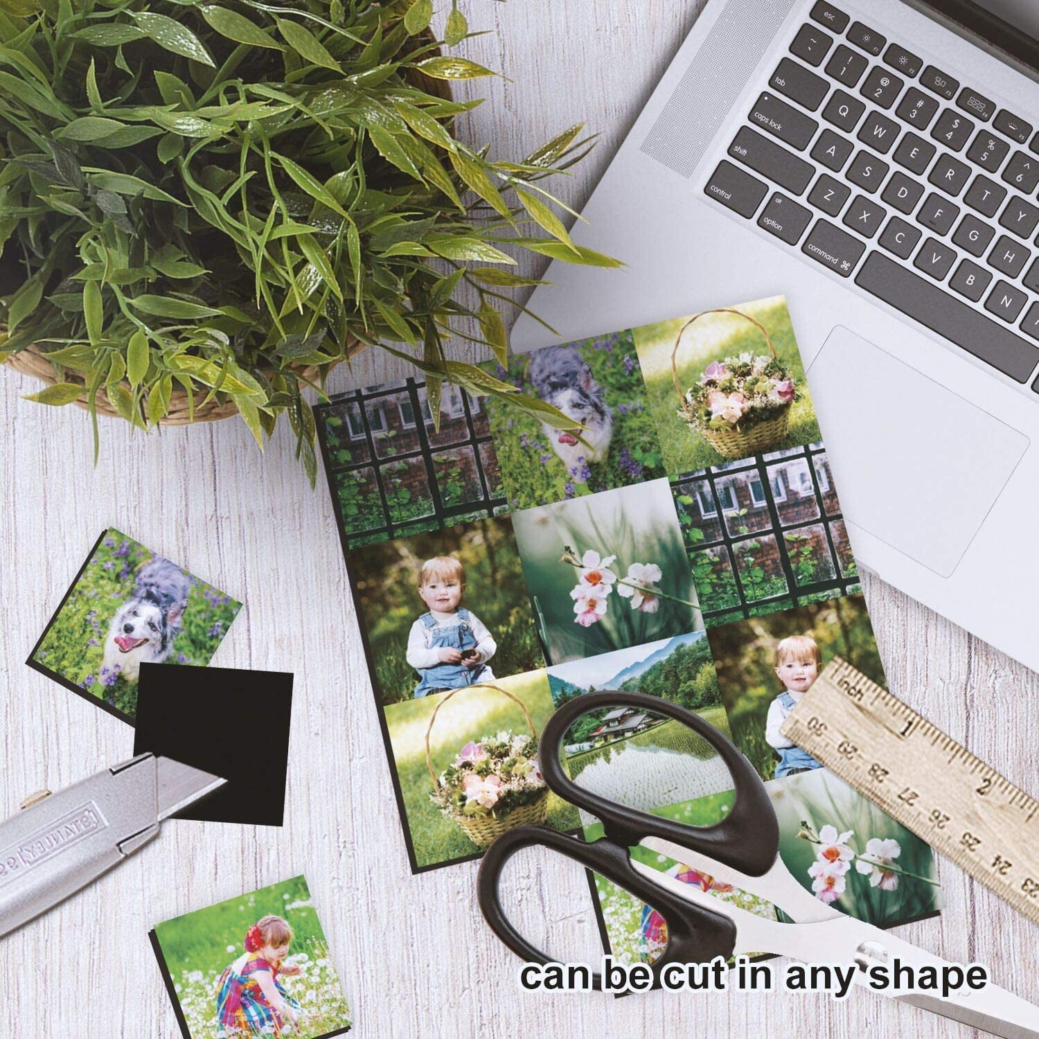 YUYANStone City Printable Sheets 8.5x11 Inch, 12 Sheets Matte