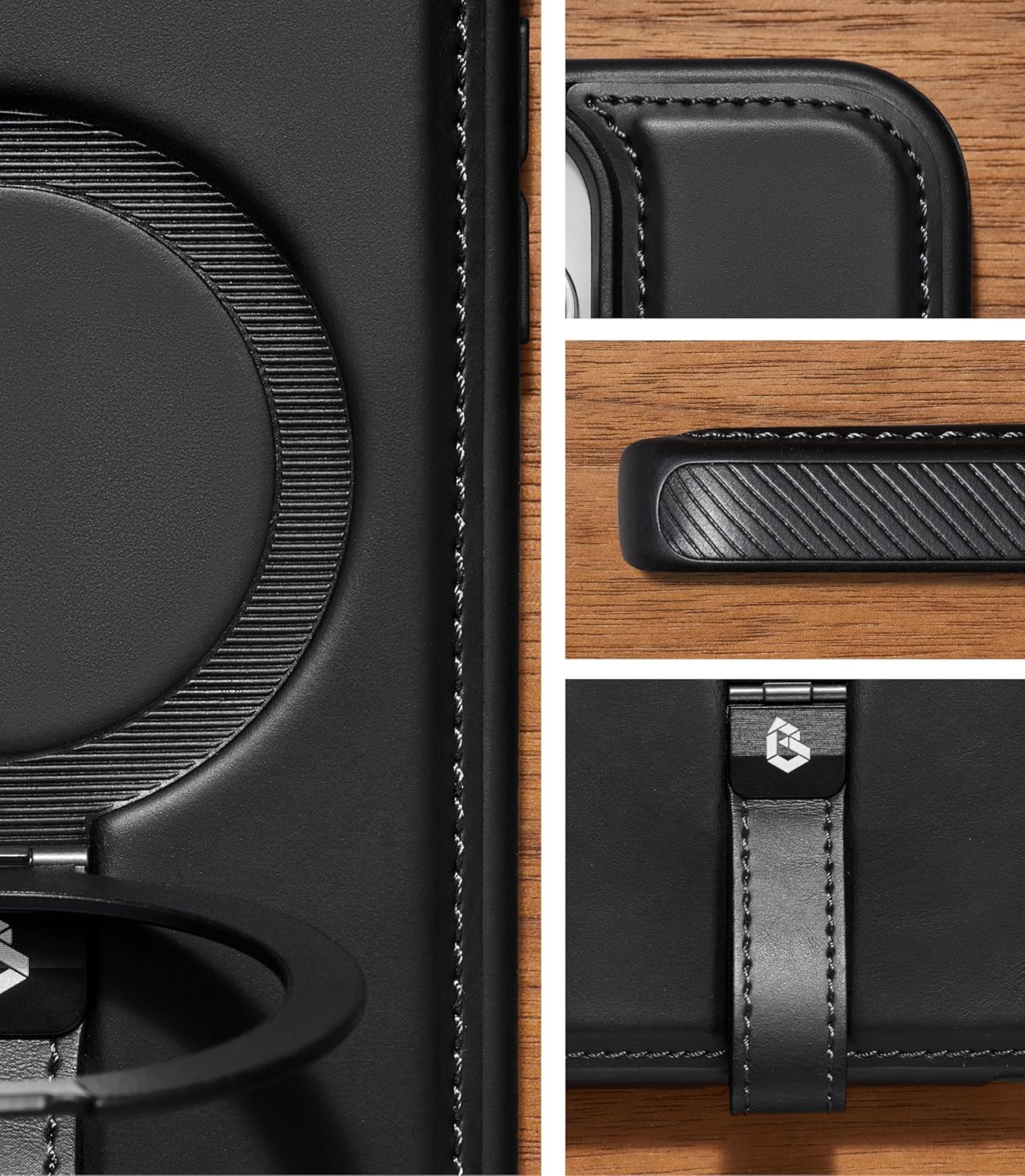 YUYAN-for iPhone 17 Case Leather | iPhone 17 Leather Case with Stand ...