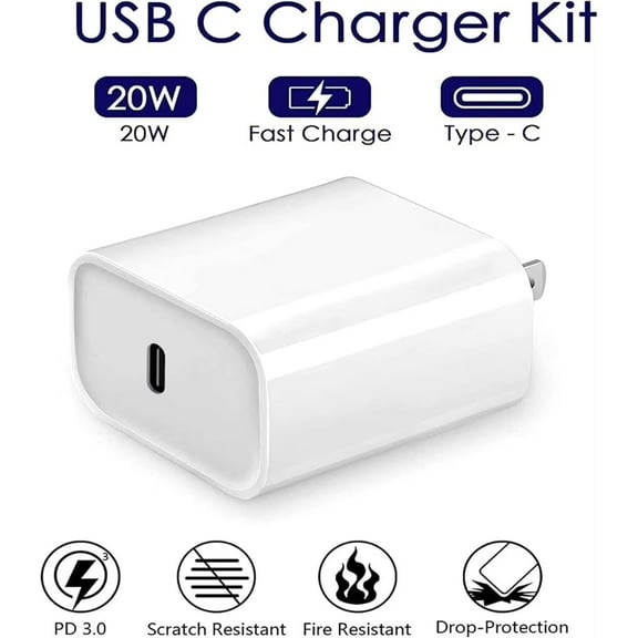 YUYAN-iPhone Fast Charger, 2Pack iPhone 13 Charger, [Apple MFi Certified] Type C Power Wall Charger with 3.3FT Cable Compatible with iPhone 14/14 Pro Max/13/13 Pro Max/12/12 Mini/Pro/11/XS/X/8Plus/iP