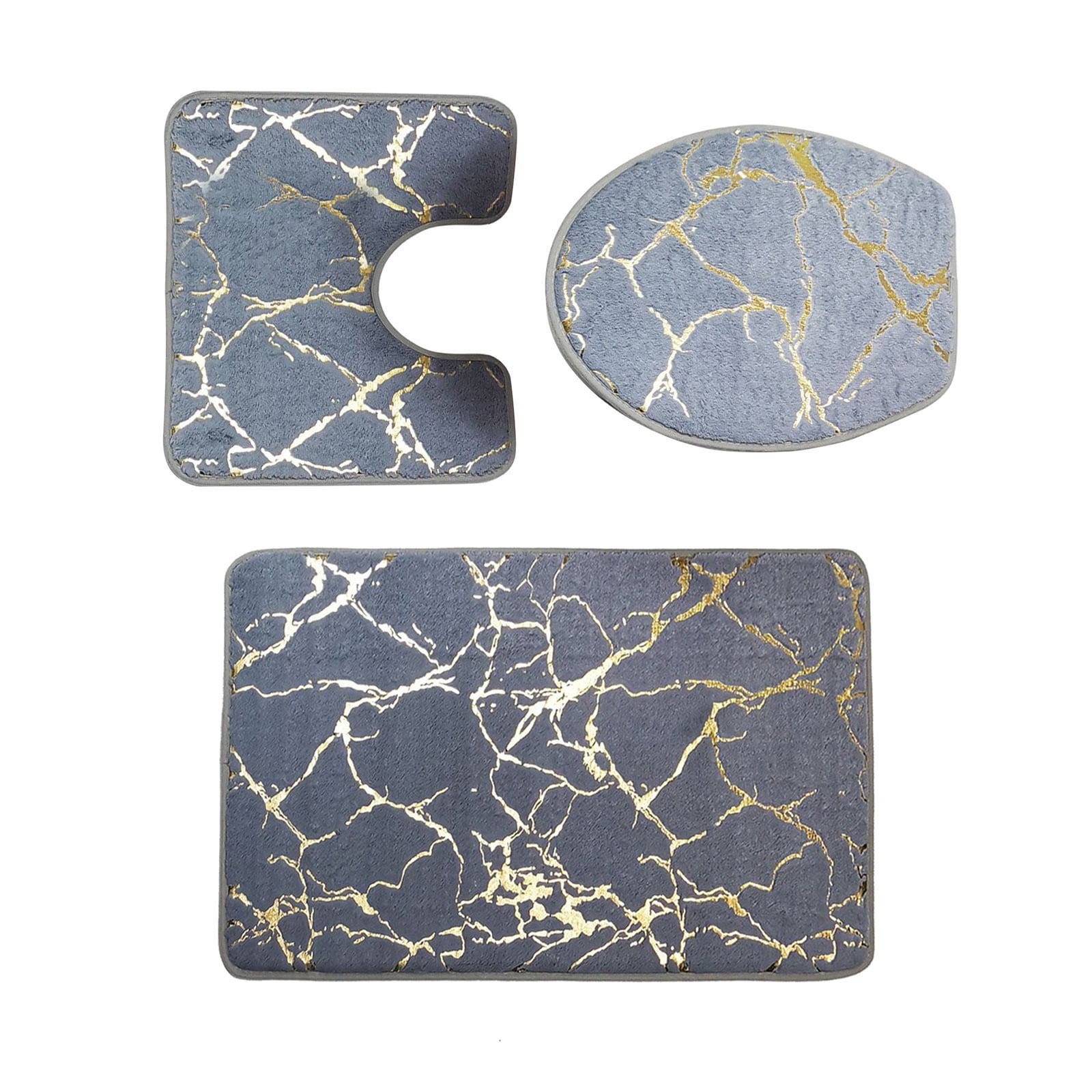 YUYNINP Clearance Sale! Home Textile Bathroom Rugs Sets 3 Toilet Mats