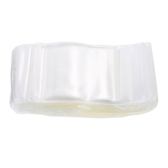YUYUETIME 100Pcs Transparent Pvc Earring Packing Bags for General Users 3.9x2.8in