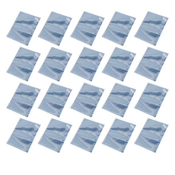YUYUETIME 100Set Anti-Static Bag for General Users 14X7X0.01CM 5.50X2.75X0.00INCH PE Flat Mouth